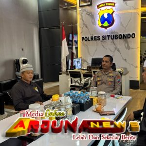Kapolres Situbondo dan Ketua Da’i Kamtibmas Perkuat Sinergi Jaga Kerukunan Pasca Pilkada
