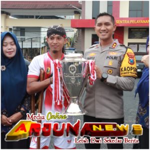 Peduli dan Support Atlet Persaid, Kapolres Jember Dinobatkan Sebagai Bapak Asuh Disabilitas