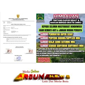 Waspada !! Penipuan Program Makan Bergizi Gratis Mengatasnamakan TNI & BGN