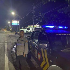 Patroli Blue Light, Polres Situbondo Antisipasi Kejahatan dan Gangguan Kamtibmas Malam Hari