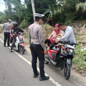 Untuk Ketaatan Dalam Berlalulintas, Satlantas Polres Boalemo Lakukan Operasi Rutin Lalulintas
