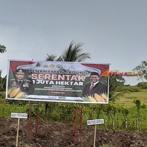 Polres dan Polsek Jajaran Gelar Penanaman Jagung Serentak Satu Juta Hektar, Dukung Swasembada Pangan Tahun 2025