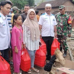 Hari Ketiga, Ratusan Nasbung Kepada Terdampak Banjir di Kendit Diberikan Oleh Hiswana Migas Besuki Situbondo