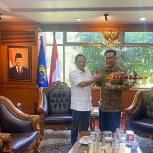 Bupati H M Toha Temui Mendagri Tito Karnavian