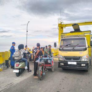 Sinergitas TNI Polri Cegah Kriminalitas Dikawasan Pelabuhan