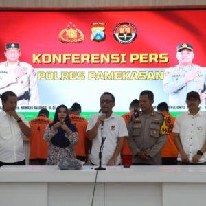 Respon Cepat Polres Pamekasan Berhasil Amankan 4 Tersangka Spesialis Curanmor