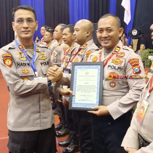 Satsamapta Polres Situbondo Raih Penghargaan atas Inovasi “Pasabber dan Padi Berkah” dari Dirsamapta Polda Jatim