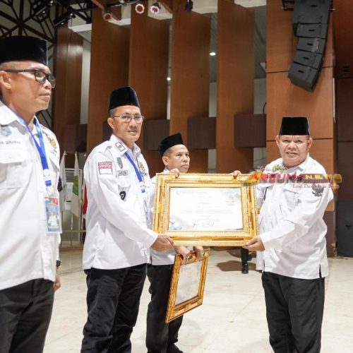 Bupati Muba Lantik 3 Kades Antar Waktu dan Pengurus DPC APDESI 2025–2030