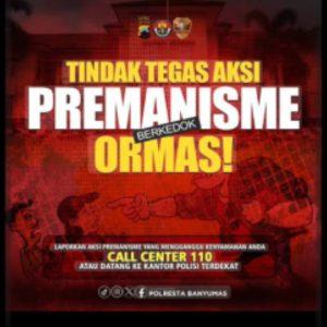 Tindak Tegas Ormas Lakukan Aksi Premanisme