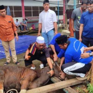 Kolaborasi Sosial, Lapas Sekayu dan Kejari Muba Tebar Manfaat Kurban