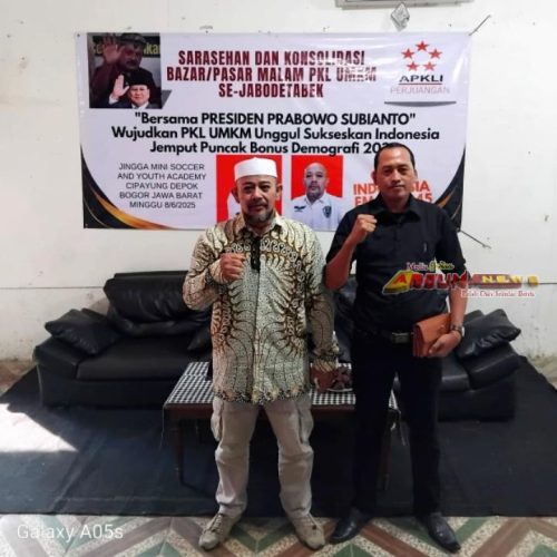 Bersama APKLI “Asosiasi Pedagang Kaki Lima” Pemberdayaan Yes ! Penggusuran No !