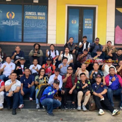Tubagus Berangkatkan 35 TD dan 14 Pendamping, Cek Langsung Kesiapan Venue Porprov Ke-XV Muba