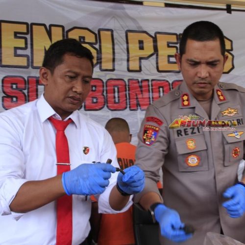 Polres Situbondo Ungkap Kasus Curanmor, Amankan 9 Tersangka dan 6 Unit Motor