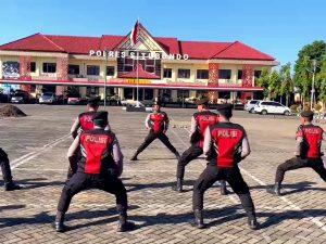 Latihan Bela Diri Polri Samapta Polres Situbondo Tingkatkan Keterampilan & Kesiapan Fisik Saat Jalankan Tugas