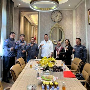 DPD PJS Sumsel Audiensi ke Ketua DPRD : Siap Gelar UKW dan Perkuat Literasi Media