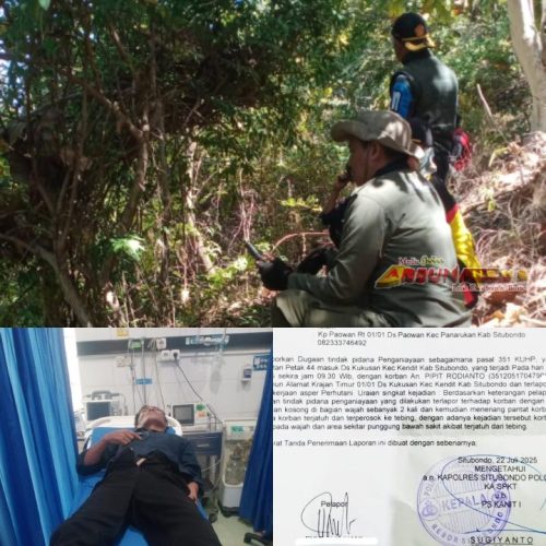 Oknum Asper Perum Perhutani Dipolisikan Lantaran Diduga Lakukan Penganiayaan ke Warga di Desa Kukusan Situbondo