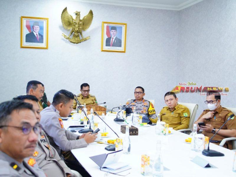 Bupati Muba Antusias Ikuti Rapat Monitoring Situasi Terkini Penanganan Karhutla Secara Virtual