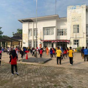Sinergi Polsek dan Forkopimcam Tungkal Jaya Gelar Olahraga Bersama, Wujudkan Masyarakat Sehat dan Guyub