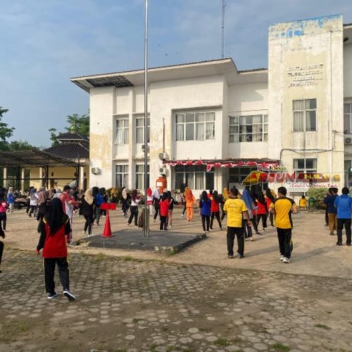 Sinergi Polsek dan Forkopimcam Tungkal Jaya Gelar Olahraga Bersama, Wujudkan Masyarakat Sehat dan Guyub