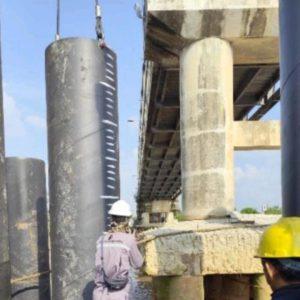 Ketua AP6L : Progres Revitalisasi Jembatan Lalan Lancar dan Berjalan Baik Sejauh Ini