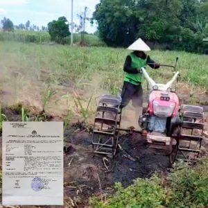 Laporan Polisi, Diduga Pria Asal Desa Palangan Situbondo Lakukan Pengrusakan Lahan Sawah