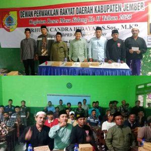 Kegiatan Reses Masa Sidang 2 Tahun 2025 Oleh Anggota DPRD Kabupaten Jember