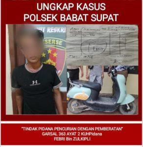 Kapolres Muba Apresiasi Warga Babat Supat: Kerja Sama Masyarakat Jadi Kunci Ungkap Kasus Pencurian