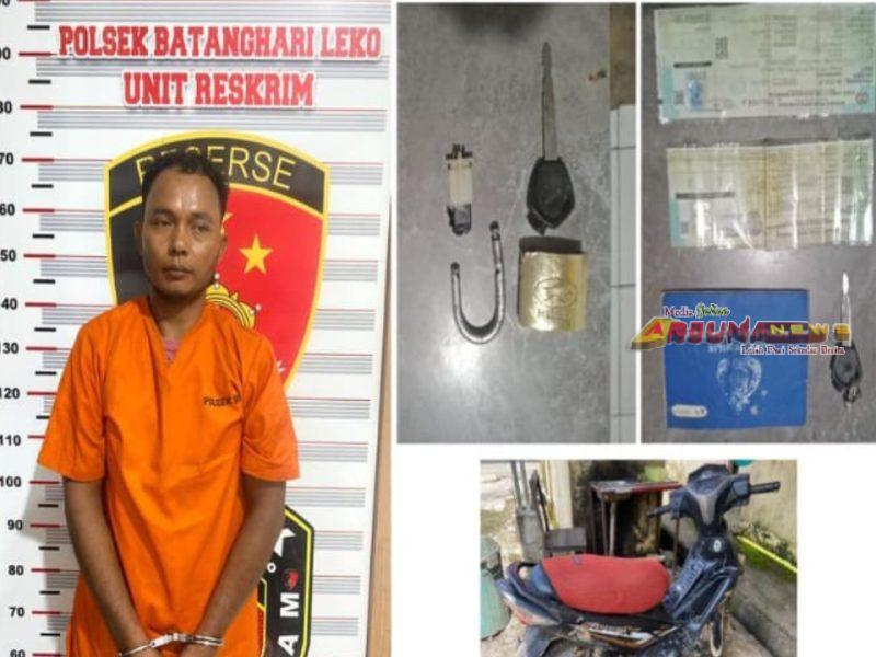 Polsek Batanghari Leko Ringkus Pelaku Curat, Warga Diimbau Lebih Waspada