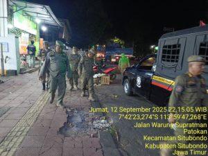 Sat Set Satpol PP Situbondo Tindak Lanjuti Aduan Warga Tertibkan Lapak Yang Jualan Di Atas Trotoar