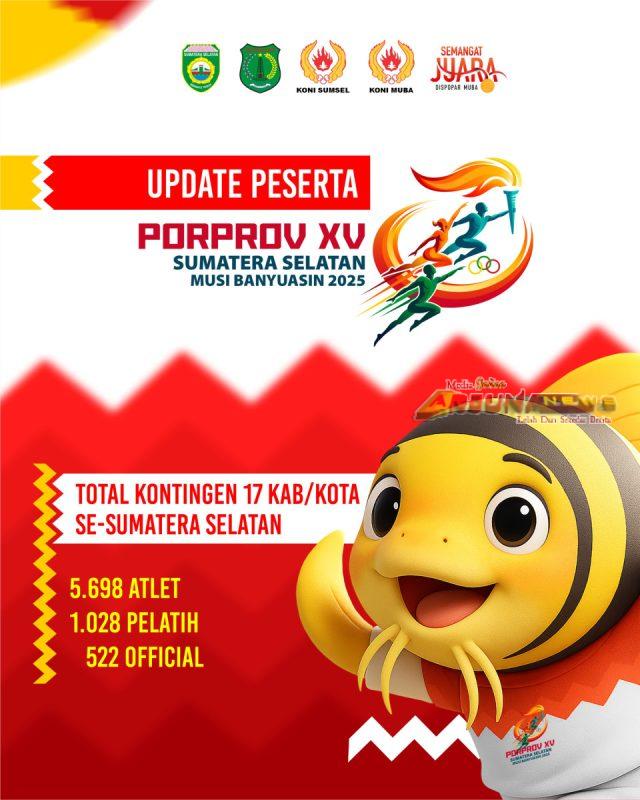 DRM Porprov XV Sumsel di Muba: 7.248 Peserta Siap Bertanding, Muba Janji Ukir Sejarah Olahraga 