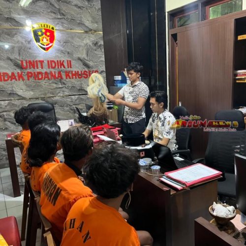 Polres Situbondo  Bongkar Pencurian Udang Tambak, 5 Pelaku Ditangkap, Kerugian Capai Rp 40 Juta